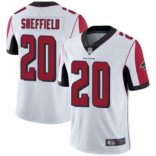 Atlanta Falcons Limited White Men Kendall Sheffield Road Jersey NFL Football 20 Vapor Untouchable